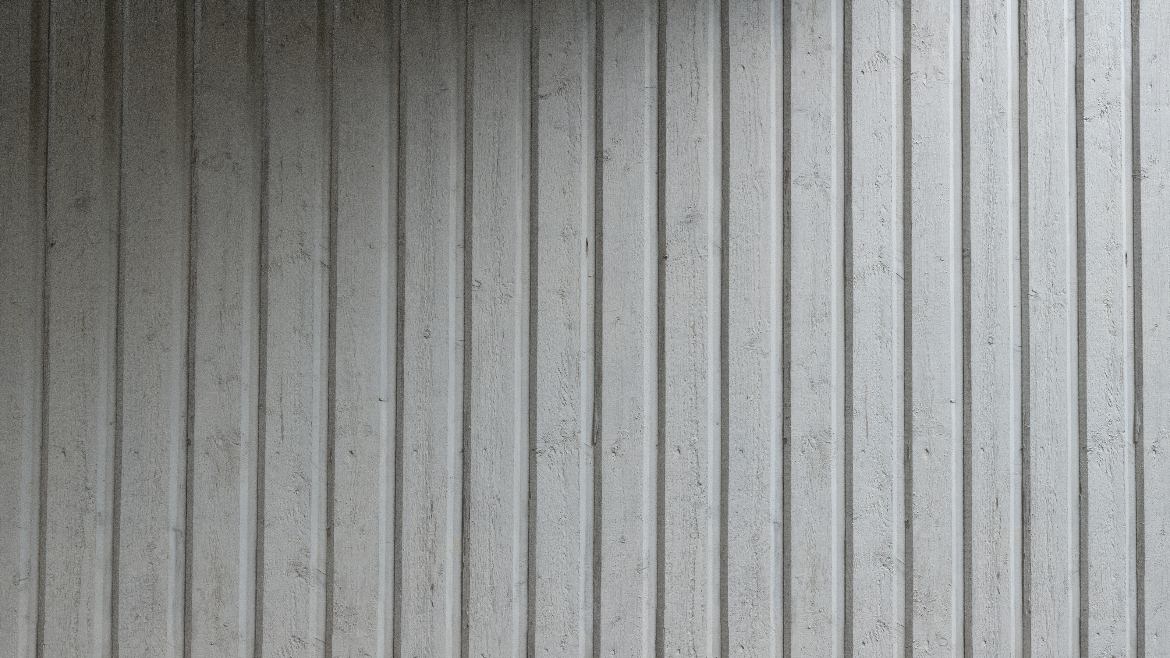 3D Scanned White Painted Wood Siding 1x1 meters